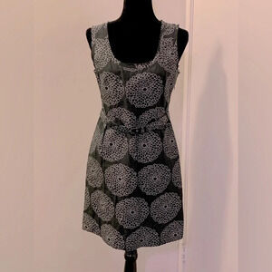 Vivienne Tam Black and White Midi Dress
